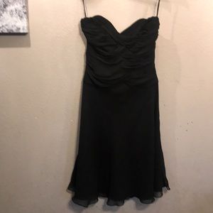 Black cocktail dress